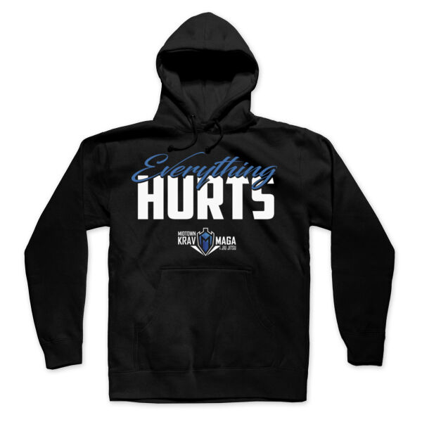 EVERYTHING HURTS - HOODIE - $YHDALA$ Thumbnail