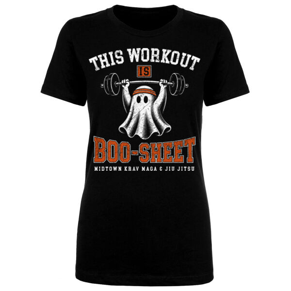 BOO-SHEET - WOMEN'S FITTED T-SHIRT Thumbnail
